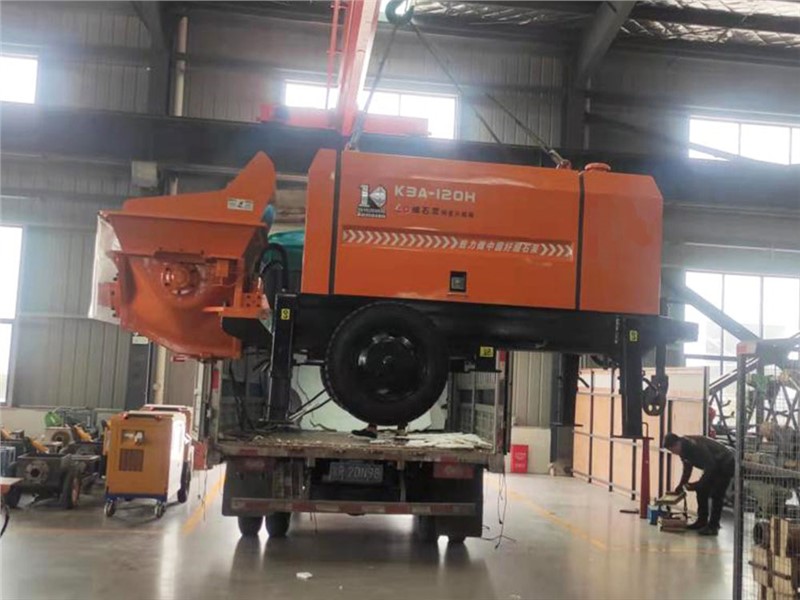 2022年2月15日，科瑪森40細(xì)石泵升級版發(fā)貨江蘇南京，感謝周總的再次信任，繼續(xù)選擇科瑪森